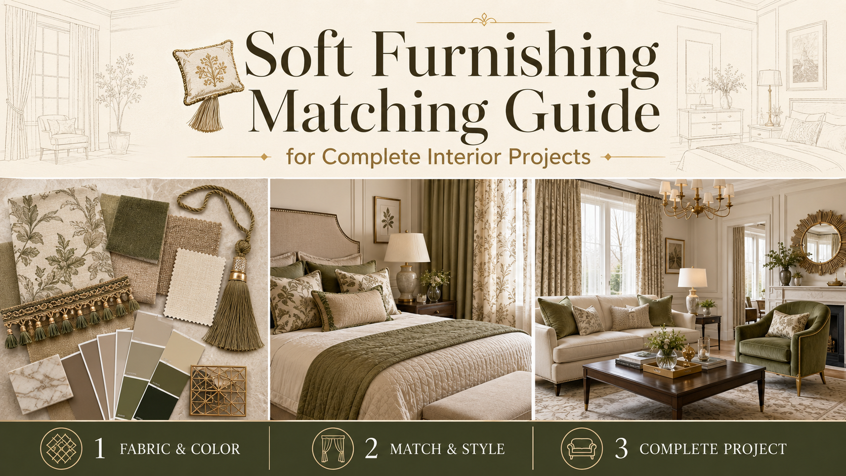 Soft Furnishing Matching Guide for Complete Interior Projects