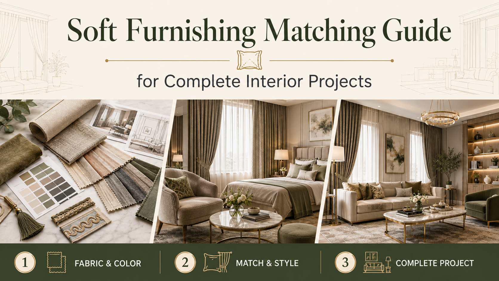 Soft Furnishing Matching Guide for Complete Interior Projects