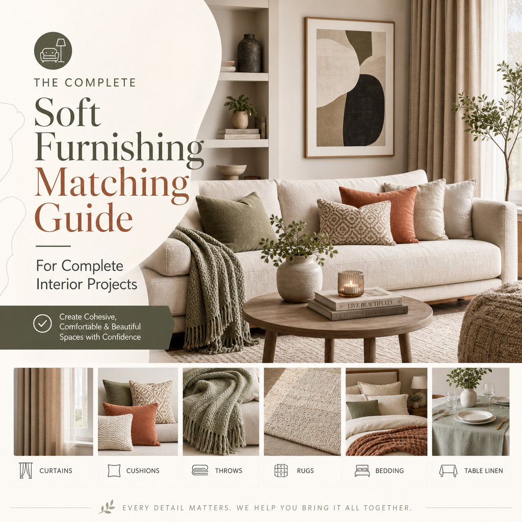 Soft Furnishing Matching Guide for Complete Interior Projects