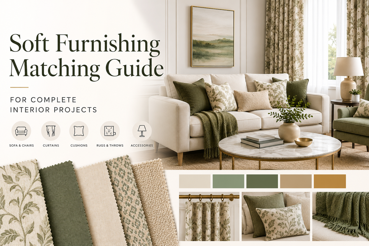 Soft Furnishing Matching Guide for Complete Interior Projects