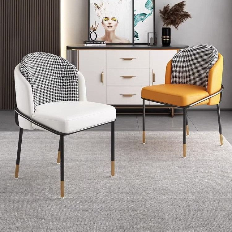 Luxurious Nordic Fabric Dining Chair, additional product image 3 for restaurant seating