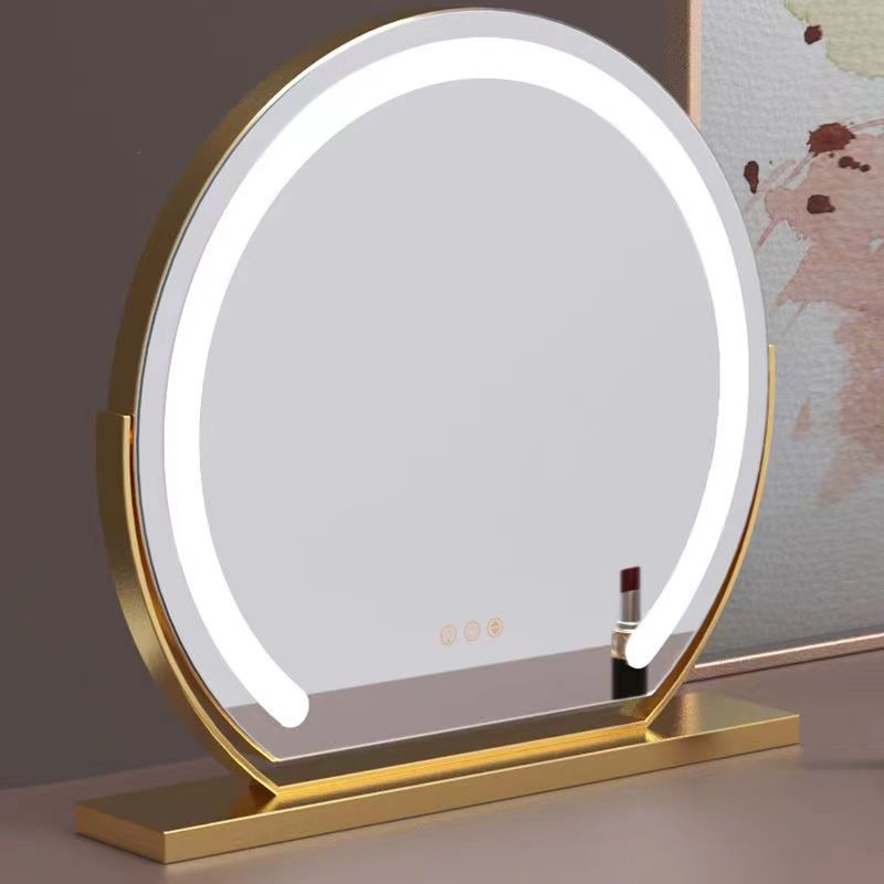 Half-Circle LED Strip Light Makeup Mirror, additional product image 4 for hospitality project