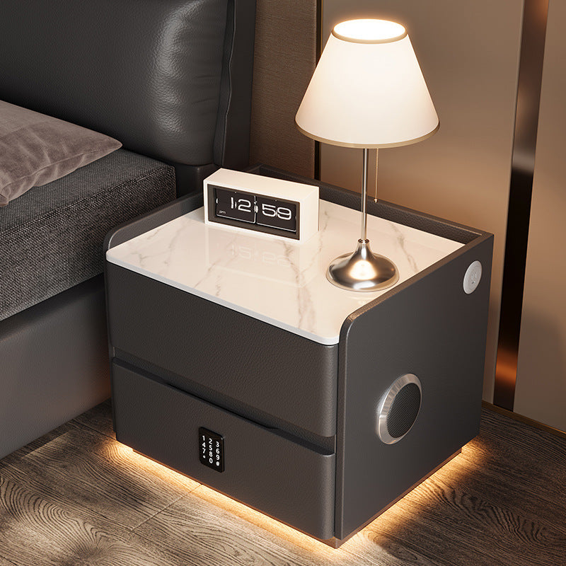Nordic-Style Customizable Smart Bedside Table, additional product image 4 for hospitality project