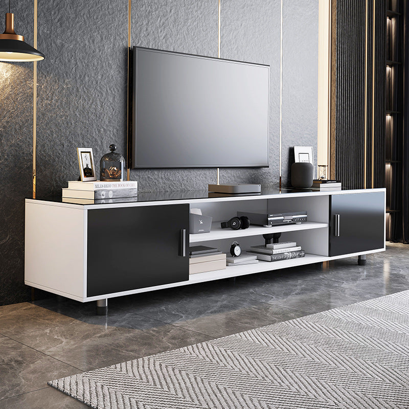 Nordic Modern Minimalist Small-Sized Coffee Table and TV Cabinet – Wooden Household Cabinet