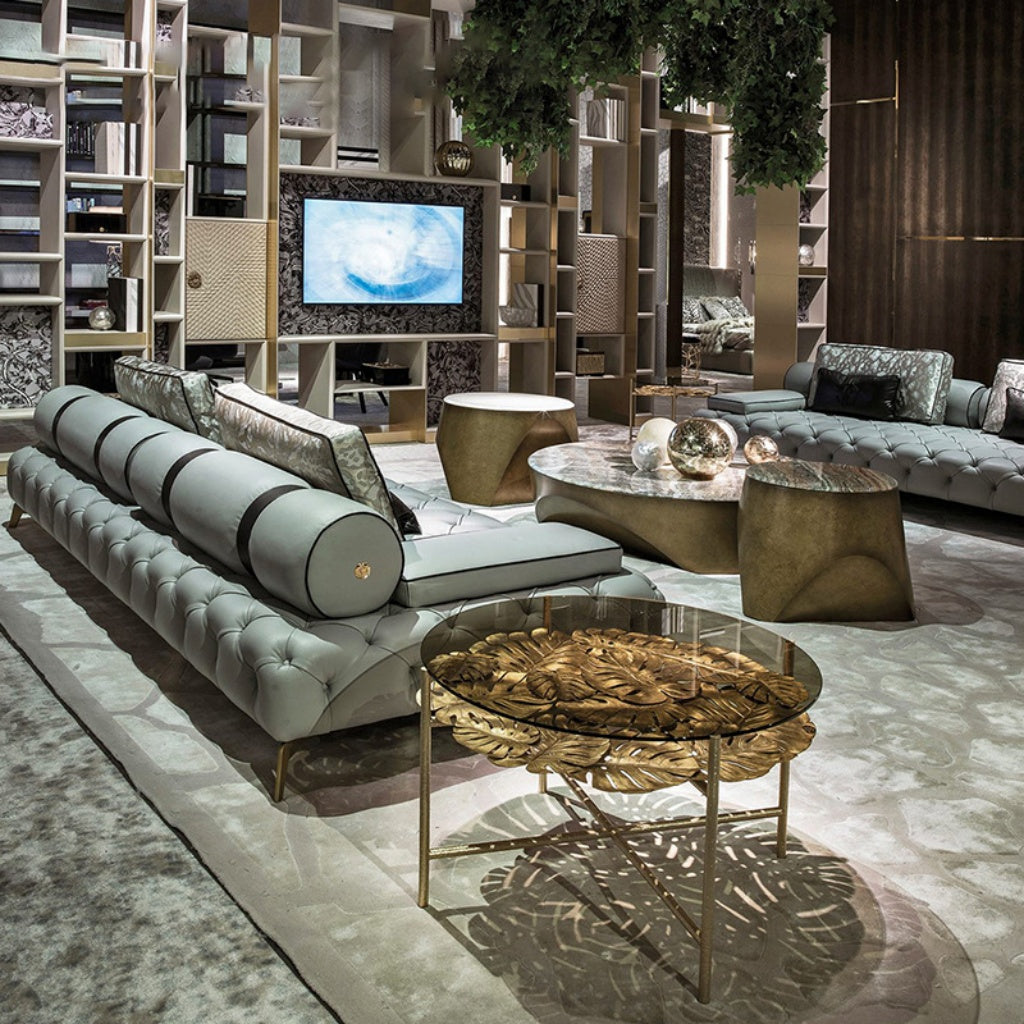 Italian Luxury Postmodern Leather Sofa, additional product image 4 for hospitality project