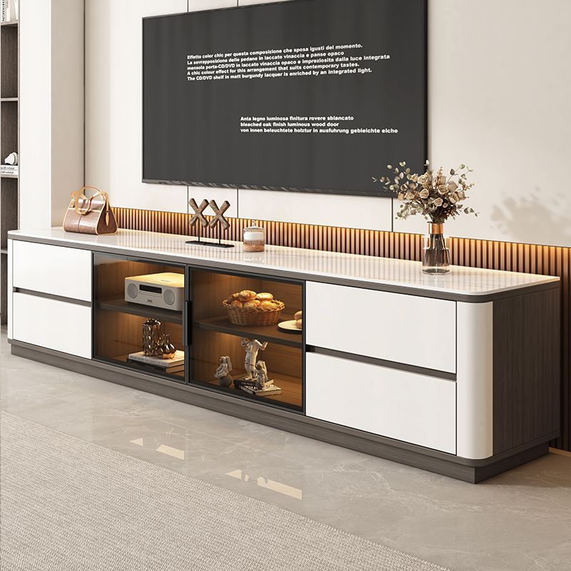 Luxurious Curved TV Cabinet, additional product image 4 for contract furniture