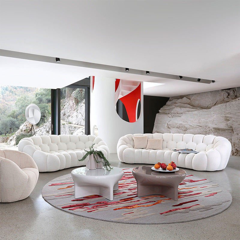 Modern Curved Sofa for Luxury Living Room