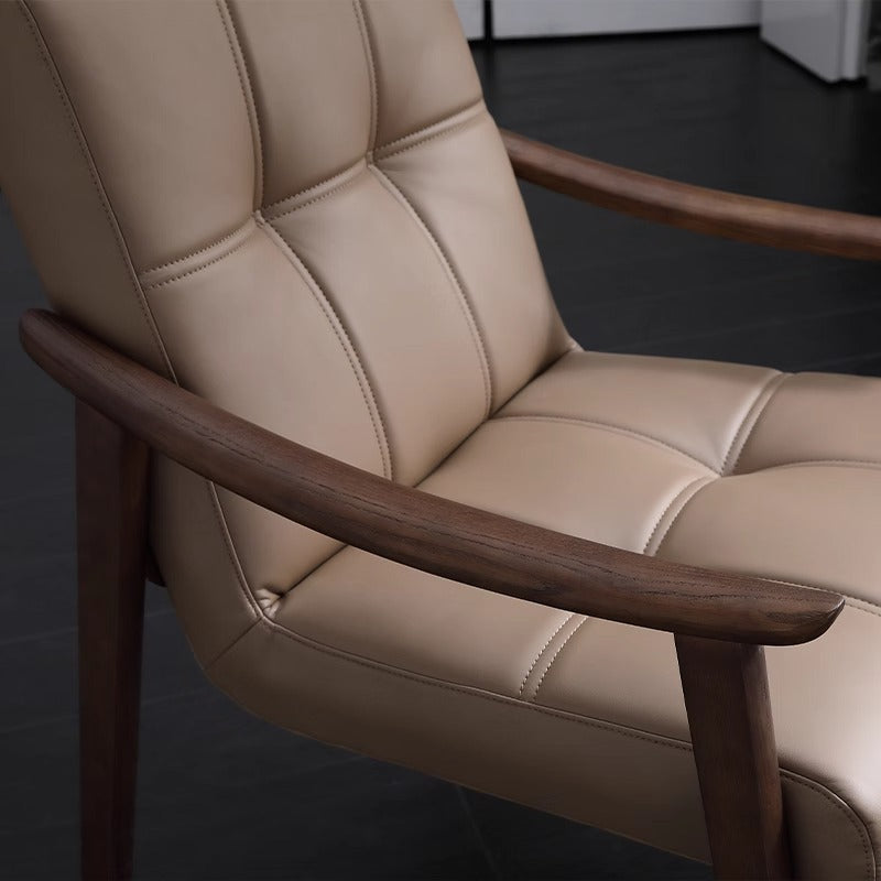 Luxury Dining Chair with Upholstered Seat