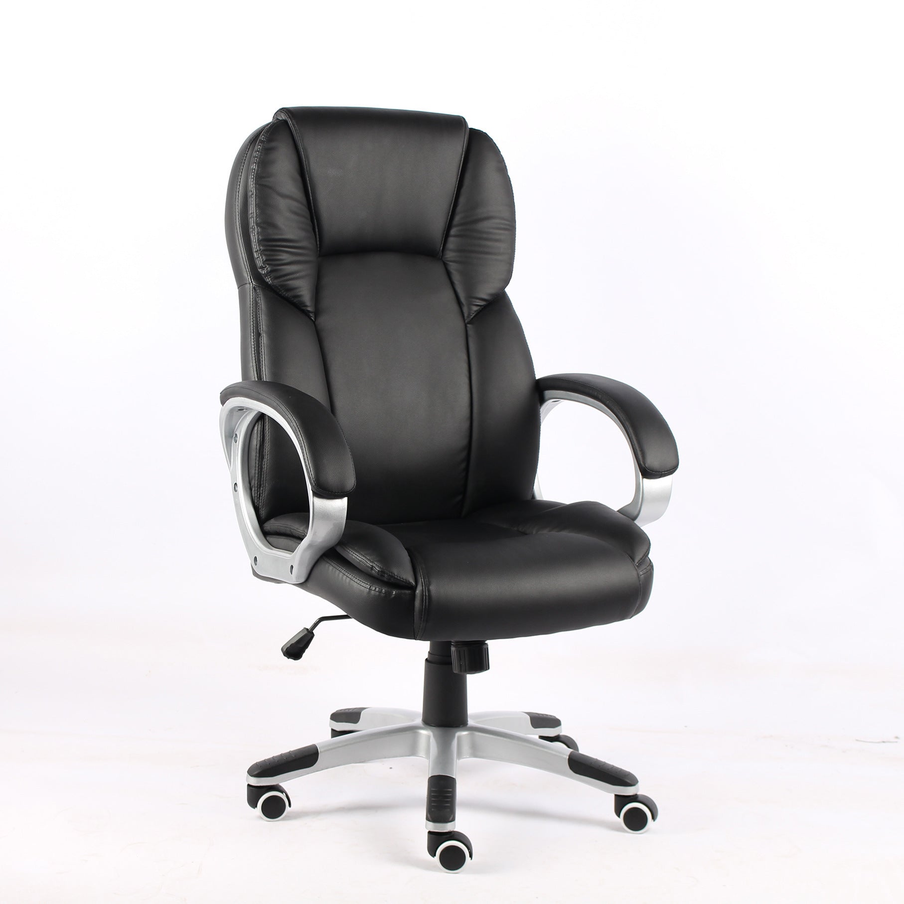 Rotating & Height-Adjustable Office Chair – Leather Computer Chair for Long-Term Comfort, Massage Chair for Office and Home Use