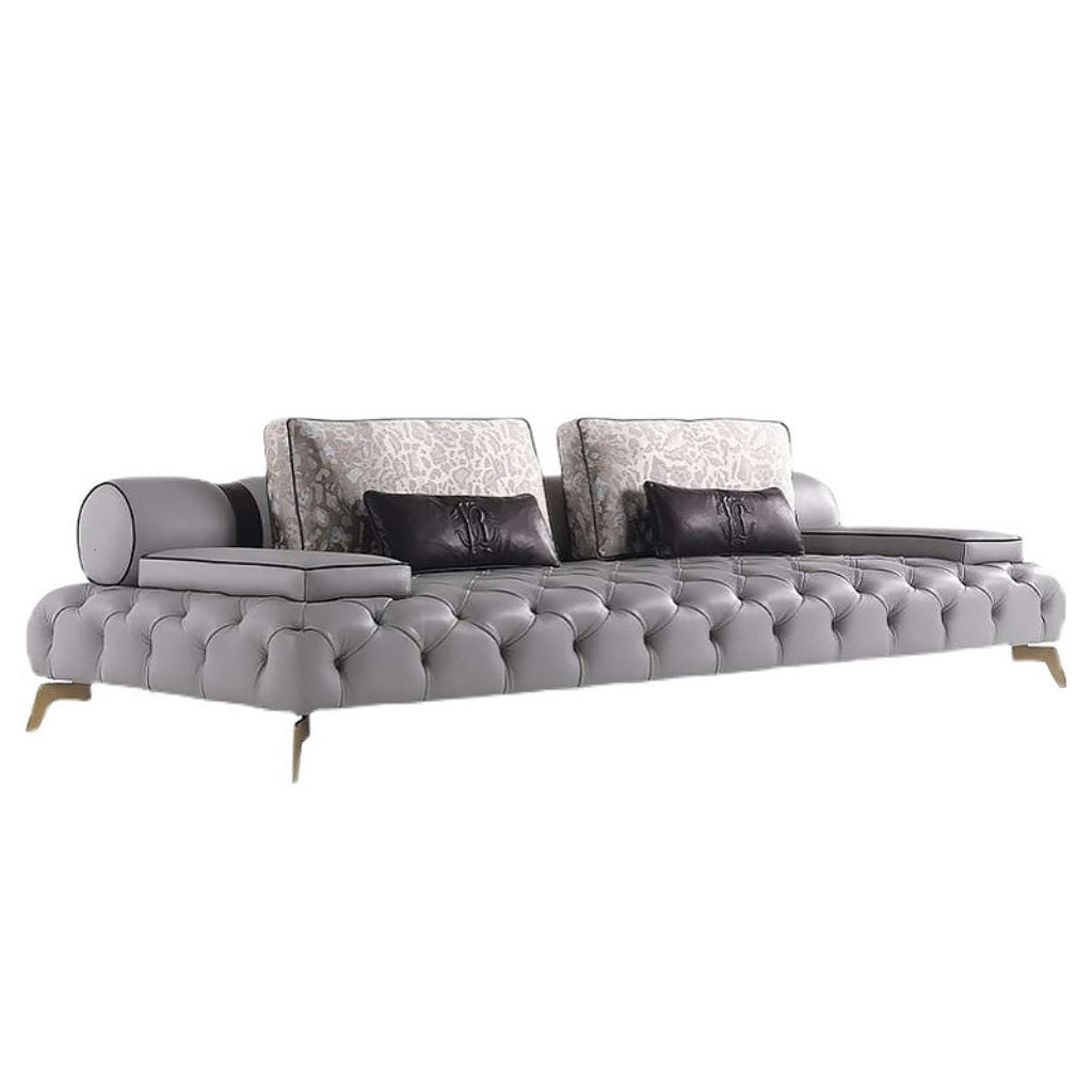 Italian Luxury Postmodern Leather Sofa, additional product image 6 for hospitality project