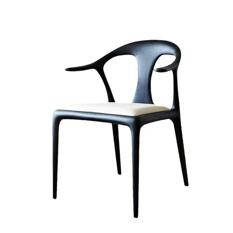 Modern Dining Chair with Armrests for Home