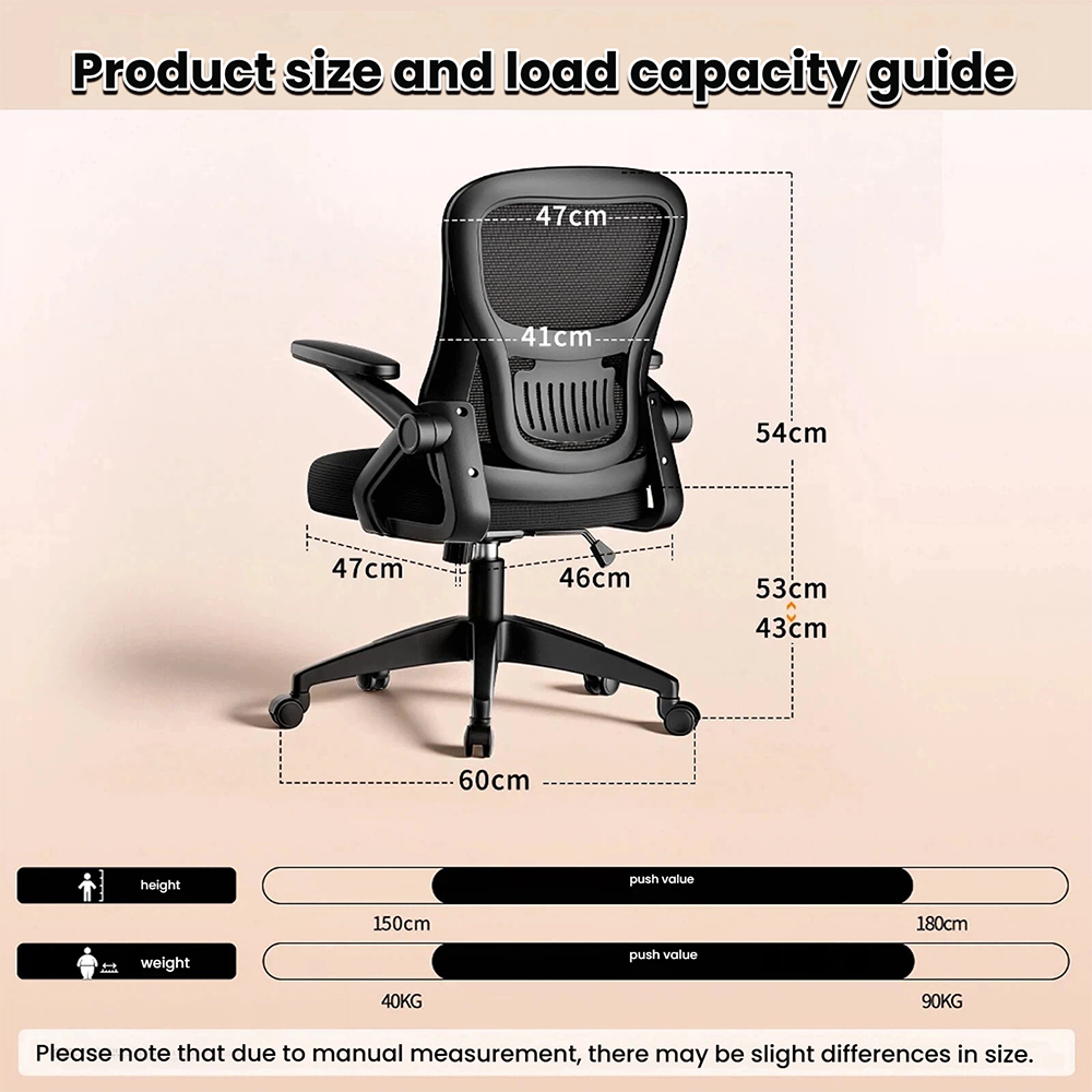 Modern Adjustable Office Chair – Swivel Reclining High Back Ergonomic Computer Chair for Home & Office