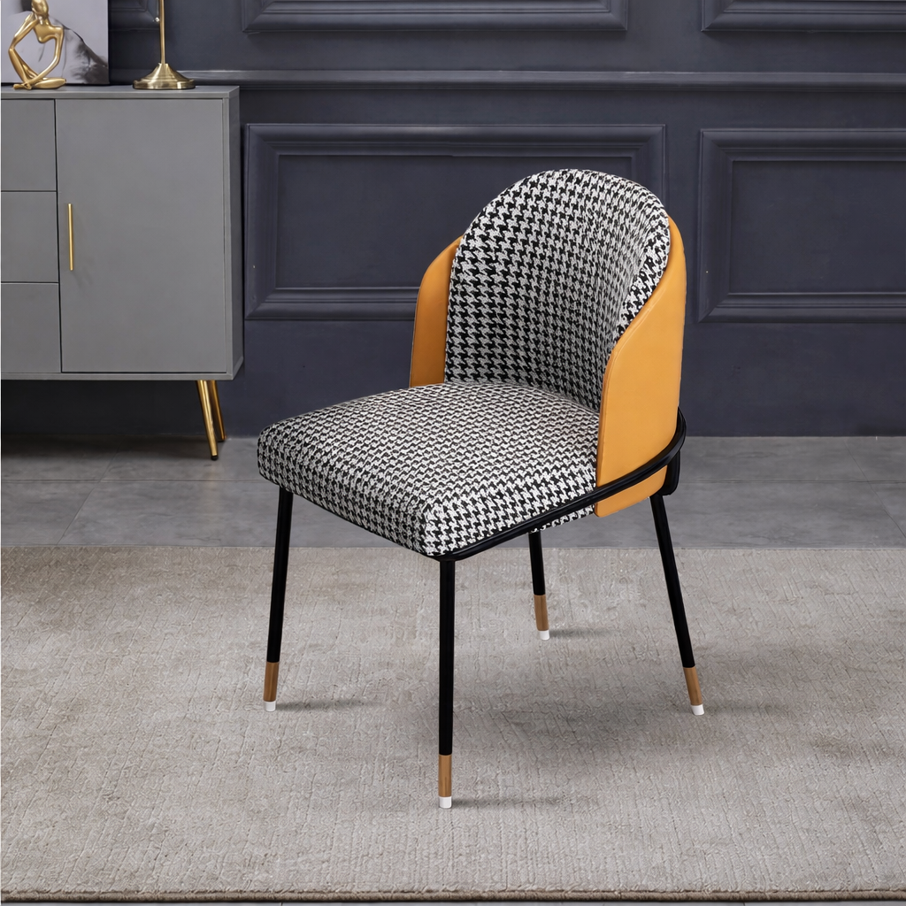 Luxurious Nordic Fabric Dining Chair, additional product image 5 for restaurant seating