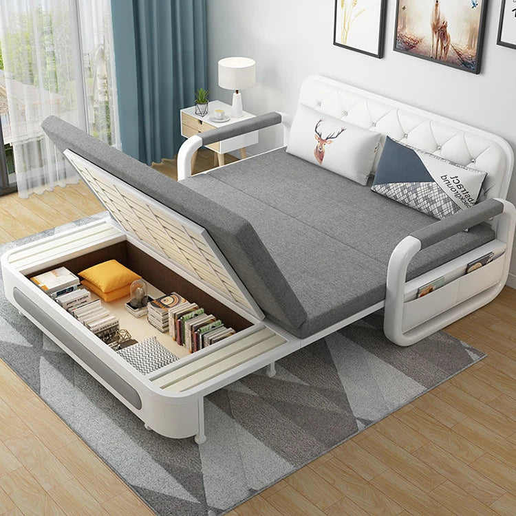 Katil Stylish Convertible Sofa Bed with Hidden Storage Contemporary Home