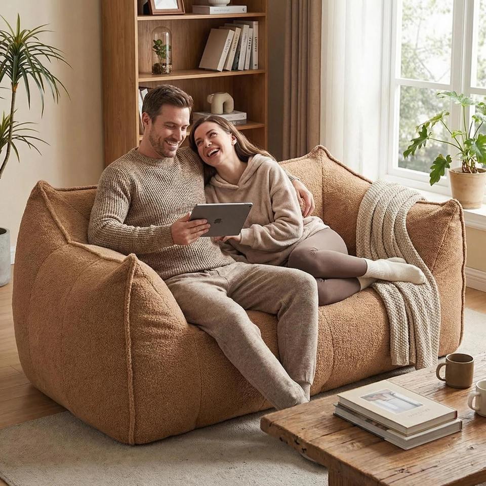 High-quality Vacuum Compression Sofa High-density Rebound Foam Filling Washable Small Apartment Sofa Living Room Leisure Sofa