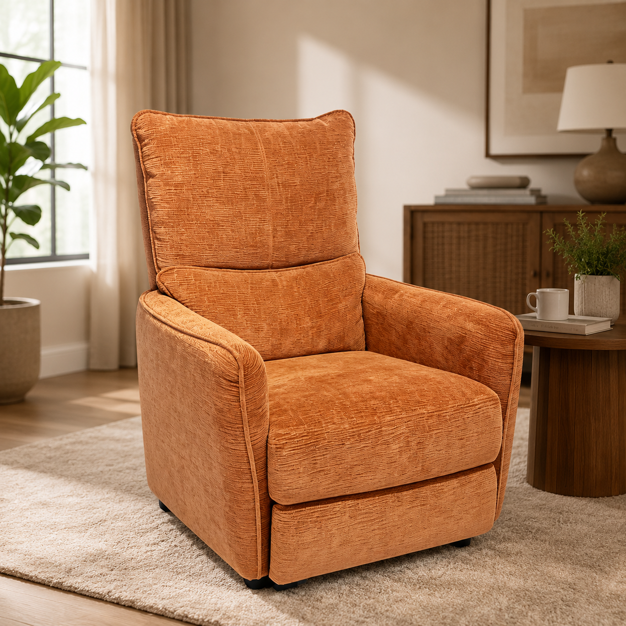 Modern Cream Boucle Fabric Modular Sectional, Oversized Curved Plush Upholstered Sofa for Living Room, Home Furniture