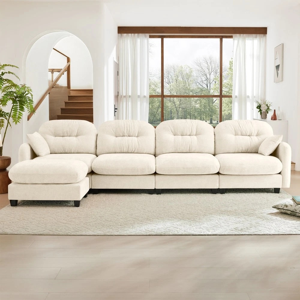 Sophia Modular Chenille Sectional Sofa | Ships from USA | Fast 3-7 Days Delivery