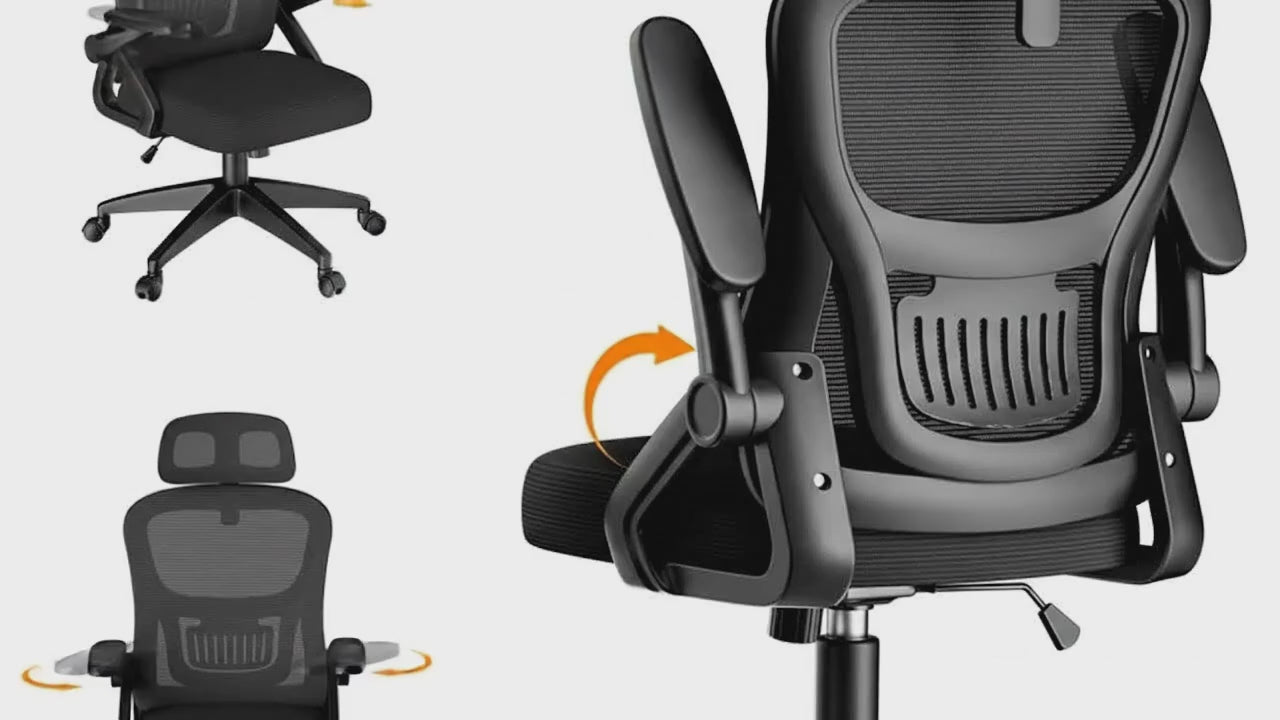 Modern Adjustable Office Chair – Swivel Reclining High Back Ergonomic Computer Chair for Home & Office