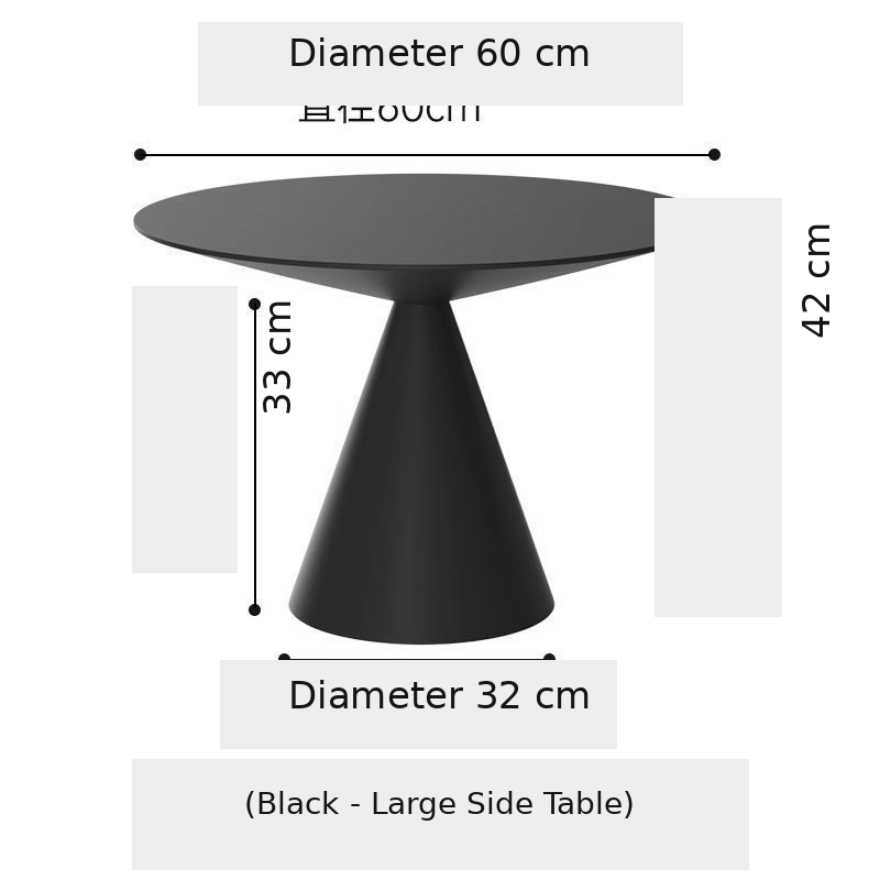 Round Coffee Table for Small Living Room