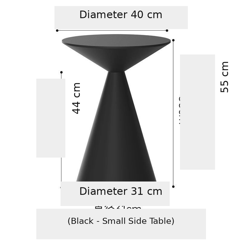 Round Coffee Table for Small Living Room