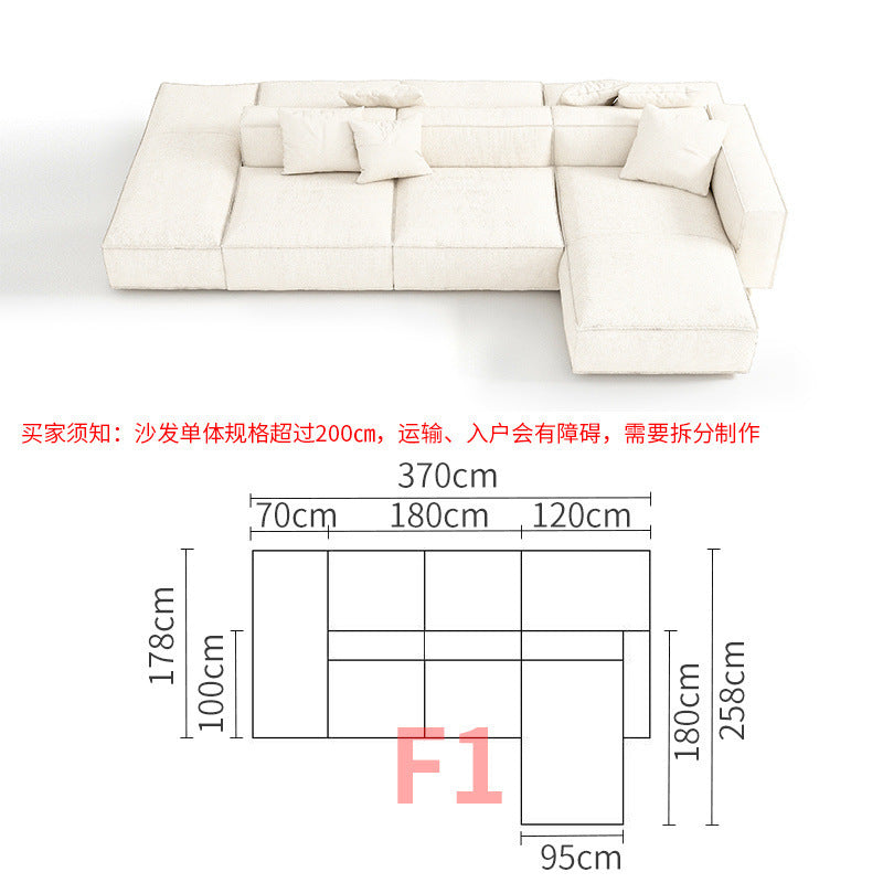 HJ HOME L-Shaped Velvet Corner Sofa, additional product image 15 for hospitality project