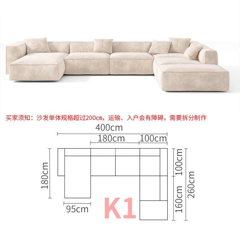 HJ HOME L-Shaped Velvet Corner Sofa, additional product image 23 for hospitality project