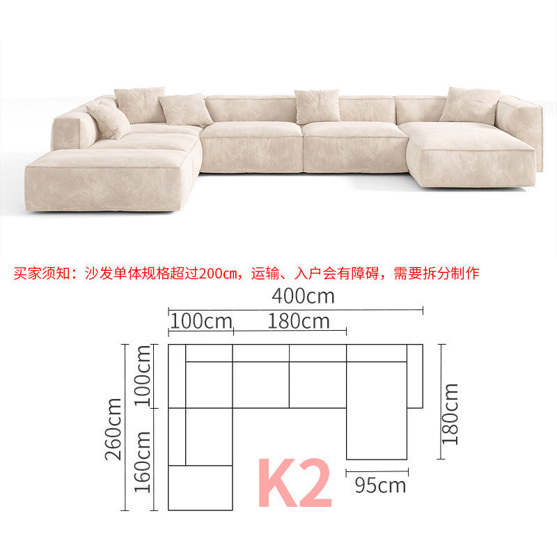 HJ HOME L-Shaped Velvet Corner Sofa, additional product image 24 for hospitality project