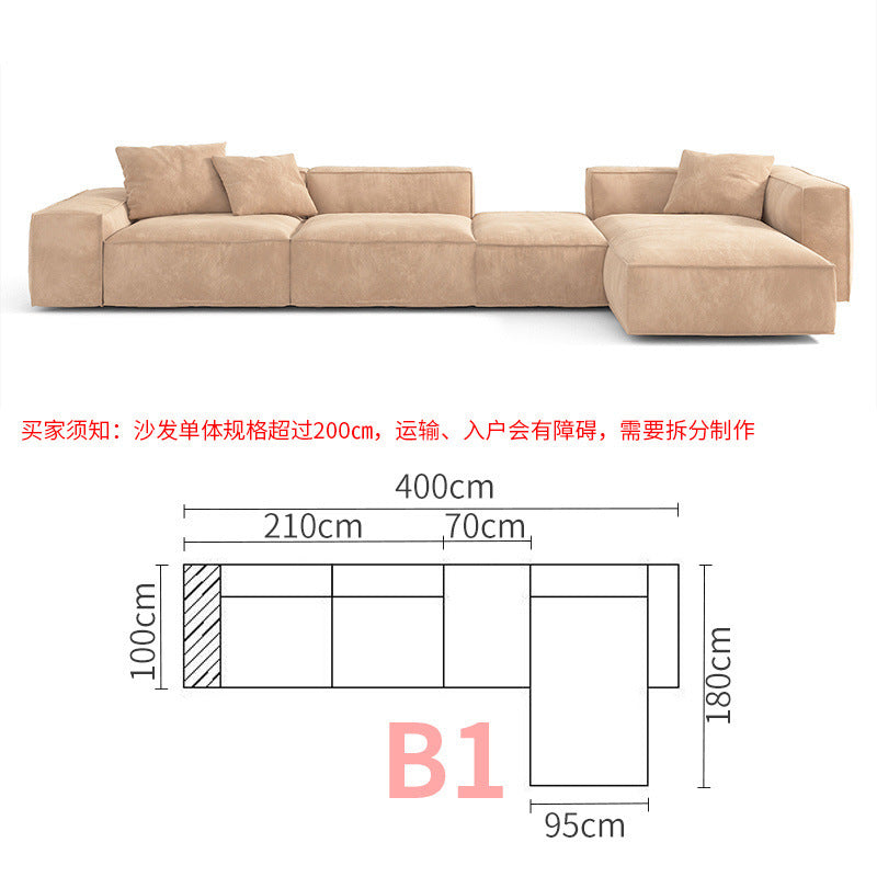 HJ HOME L-Shaped Velvet Corner Sofa, additional product image 7 for hospitality project