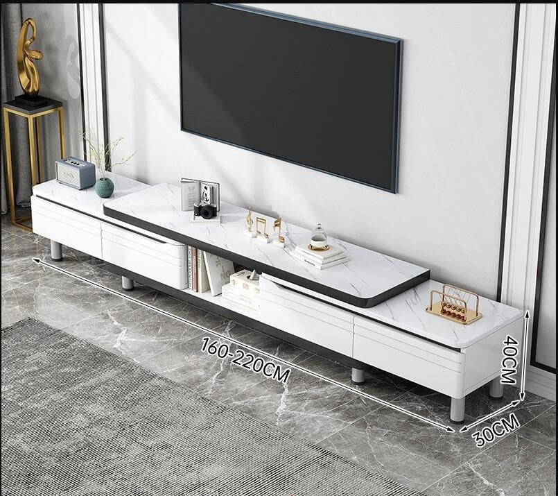 Nordic Modern Minimalist Small-Sized Coffee Table and TV Cabinet – Wooden Household Cabinet