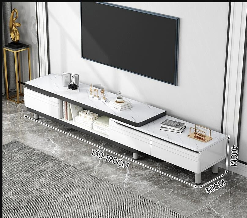 Nordic Modern Minimalist Small-Sized Coffee Table and TV Cabinet – Wooden Household Cabinet